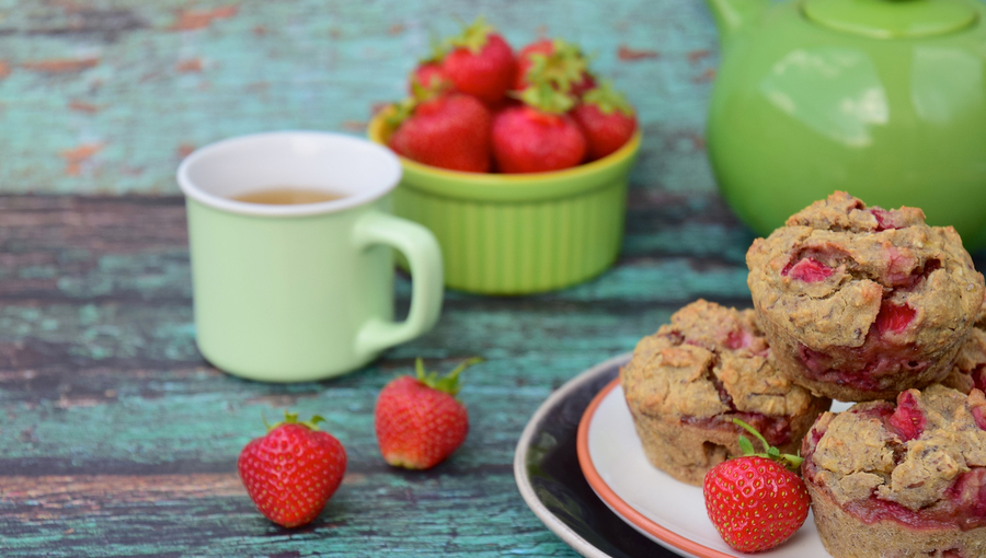 Berry Quinoa Muffins